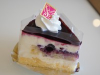 ブルーベリーのレアチーズ