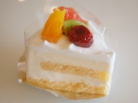 フルーツのレアチーズ