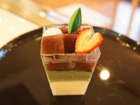 抹茶と小豆のベリーヌ