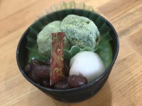 抹茶のパンナコッタ
